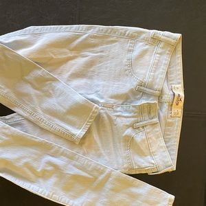 Hollister light blue skinny jeans